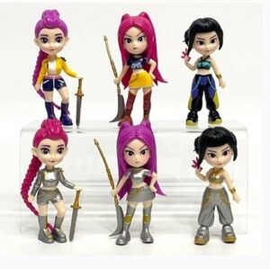 Stylish Warrior Action Figures Set